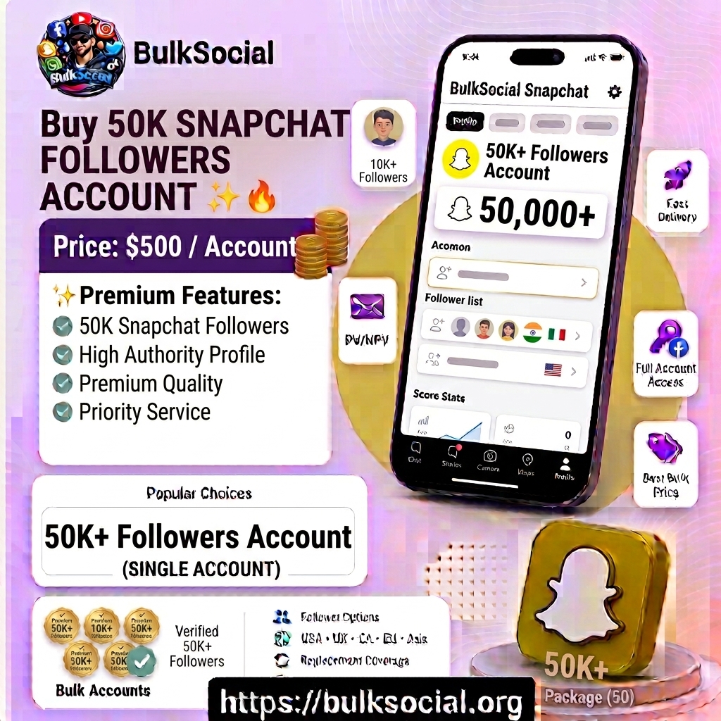 Buy 50k Snap Score Snapchat Account 