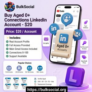 Buy Aged 0+ Connections LinkedIn Account